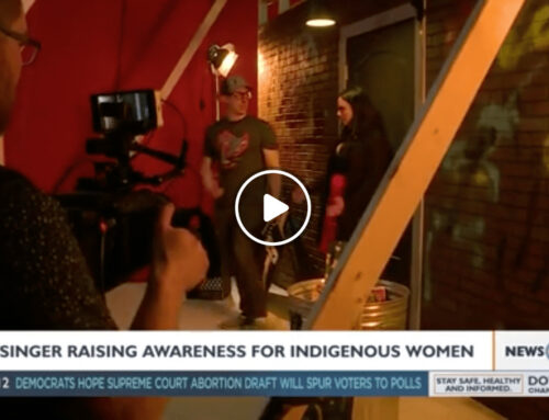 Recording artist films music video to raise money for murdered, missing indigenous women